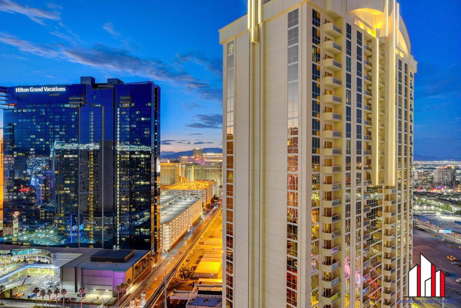 Mgm Signature-30-705 F1 Track & Strip View Balcony Las Vegas Exteriér fotografie